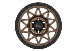 Wheel - Rough Country - Simulated Beadlock - Bronze/Black